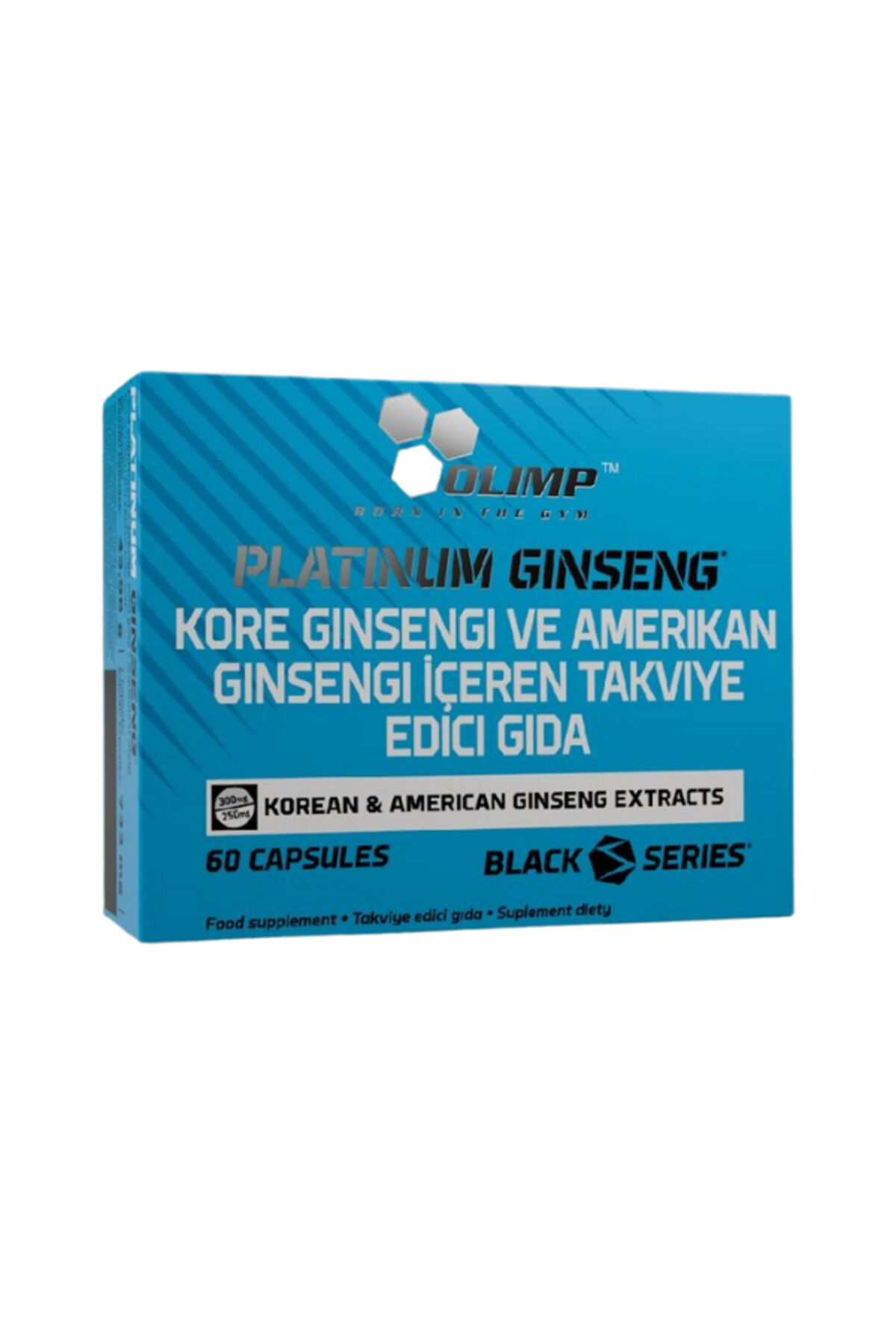 Platinum Gingseng 60 Kapsül Ginseng Arpa Ekstresi Vitamin Mineral