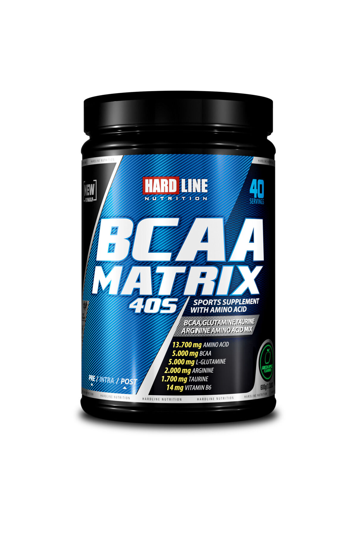 Bcaa Matrix Yeşil Elma 40s 600 gr Aminoasit Glutamin Arginin