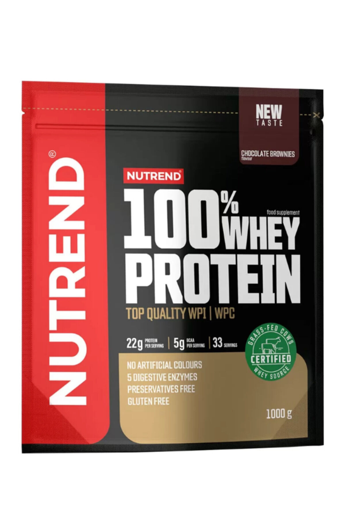 Whey Protein Tozu 1000 gr Çikolata Browni Aromalı