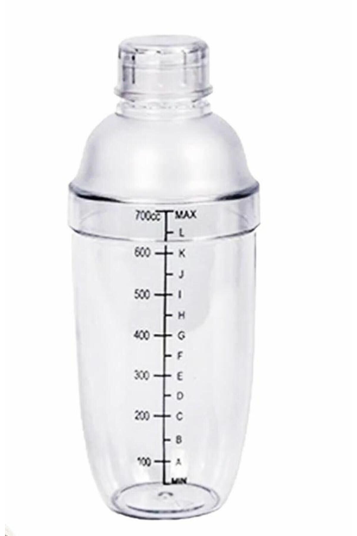 SHAKER POLİKARBON ŞEFFAF 700 CL Gri