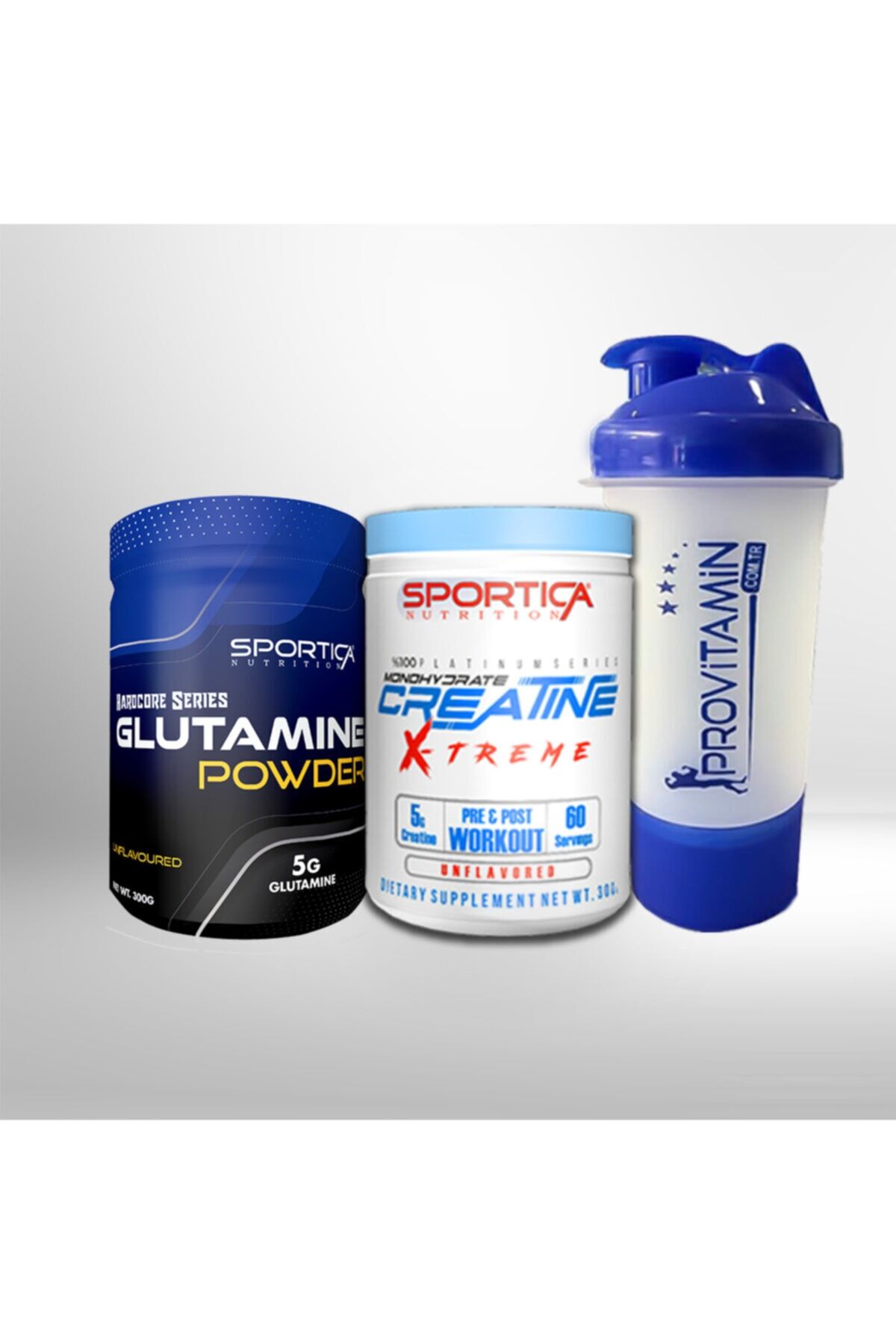 Glutamine Hardcore Series 300 Gr+ Platinumseries Creatine 300gr