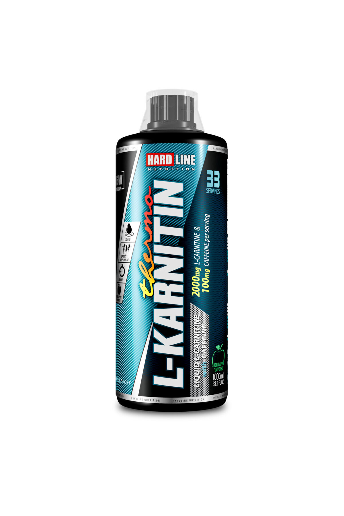 Thermo L-karnitin Sıvı 1000 ml - Yeşil Elma