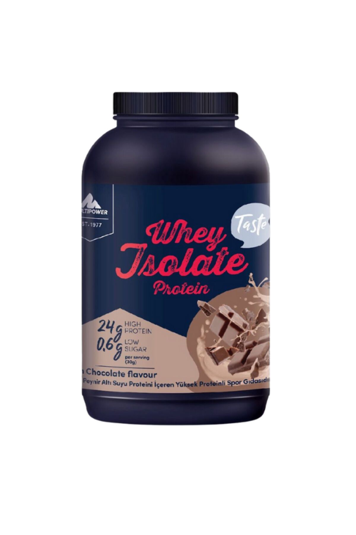 Whey Isolate İzole Protein 900 gr Çikolata Aromalı