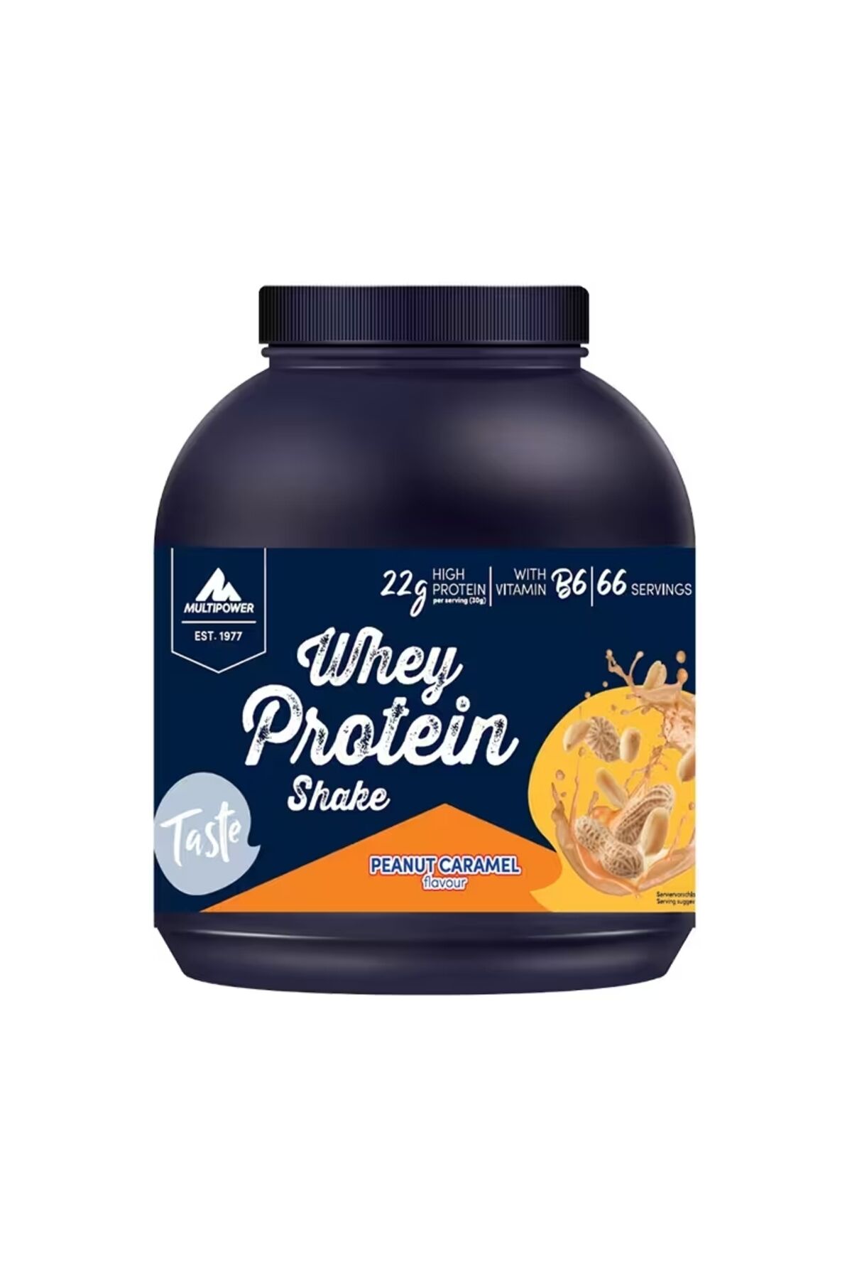 Whey Protein 2000GR Yer Fıstıklı Karamelli 66 Servis