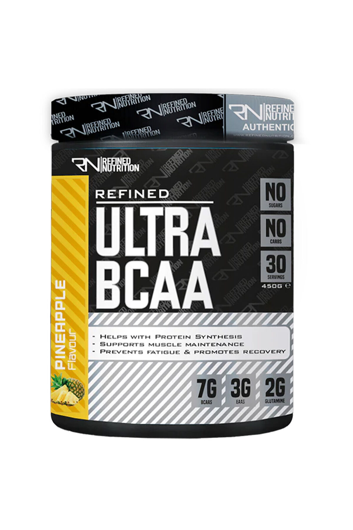 Rafine Ultra BCAA, Ananas, 450 GM