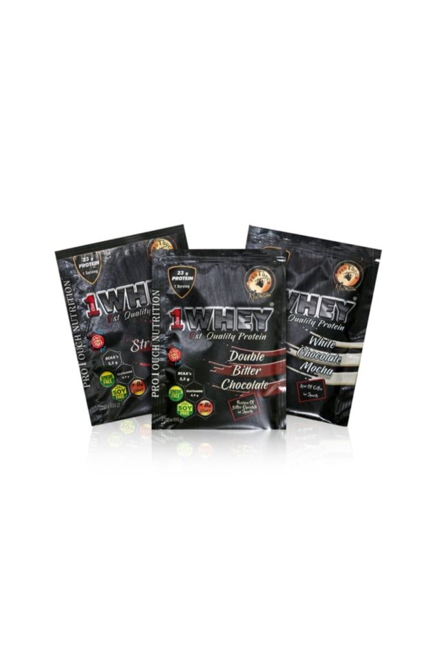 Nutrition 1whey 100 Şase Protein Tozu (50 Şase Bitter Çikolata + 50 Şase Çilek Aromalı)
