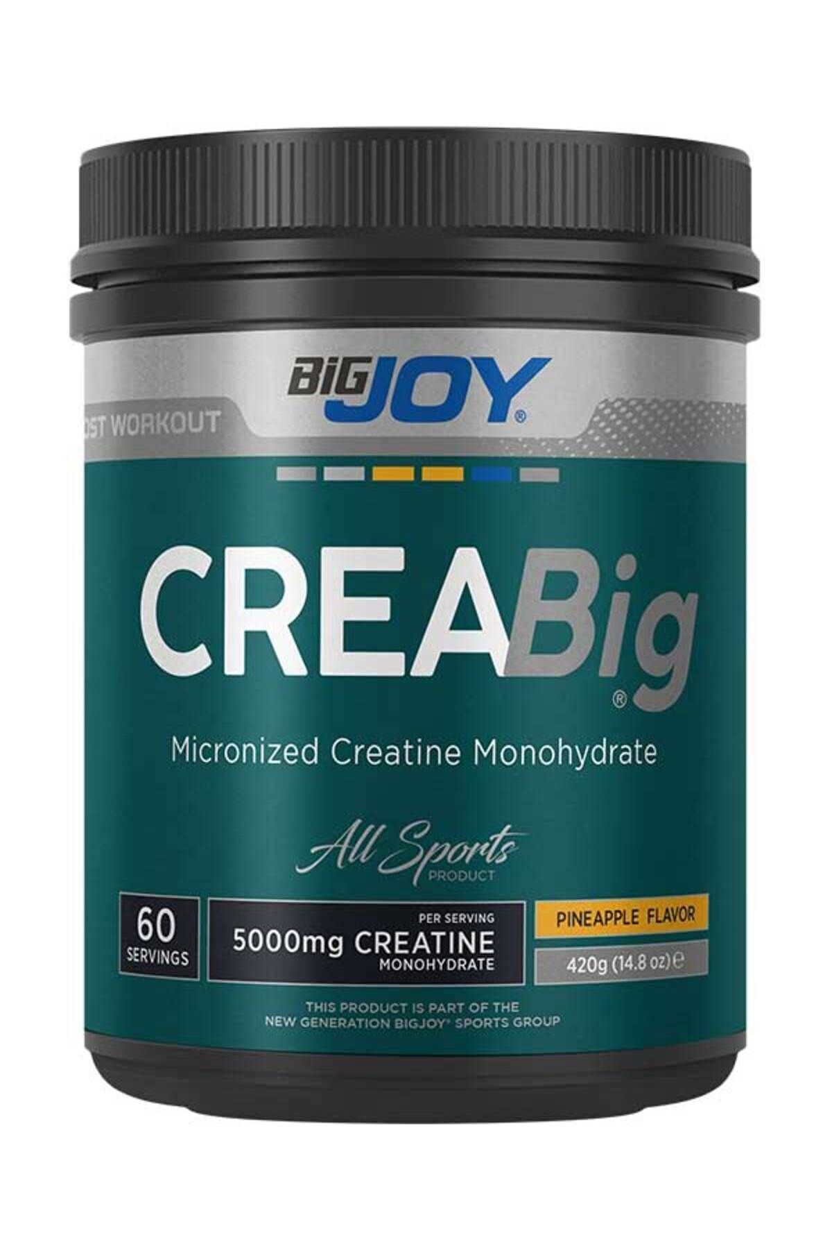 Kreatin Creabig Creatine 420gr 60 Servis Ananas Monohydrate %100 Mikronize