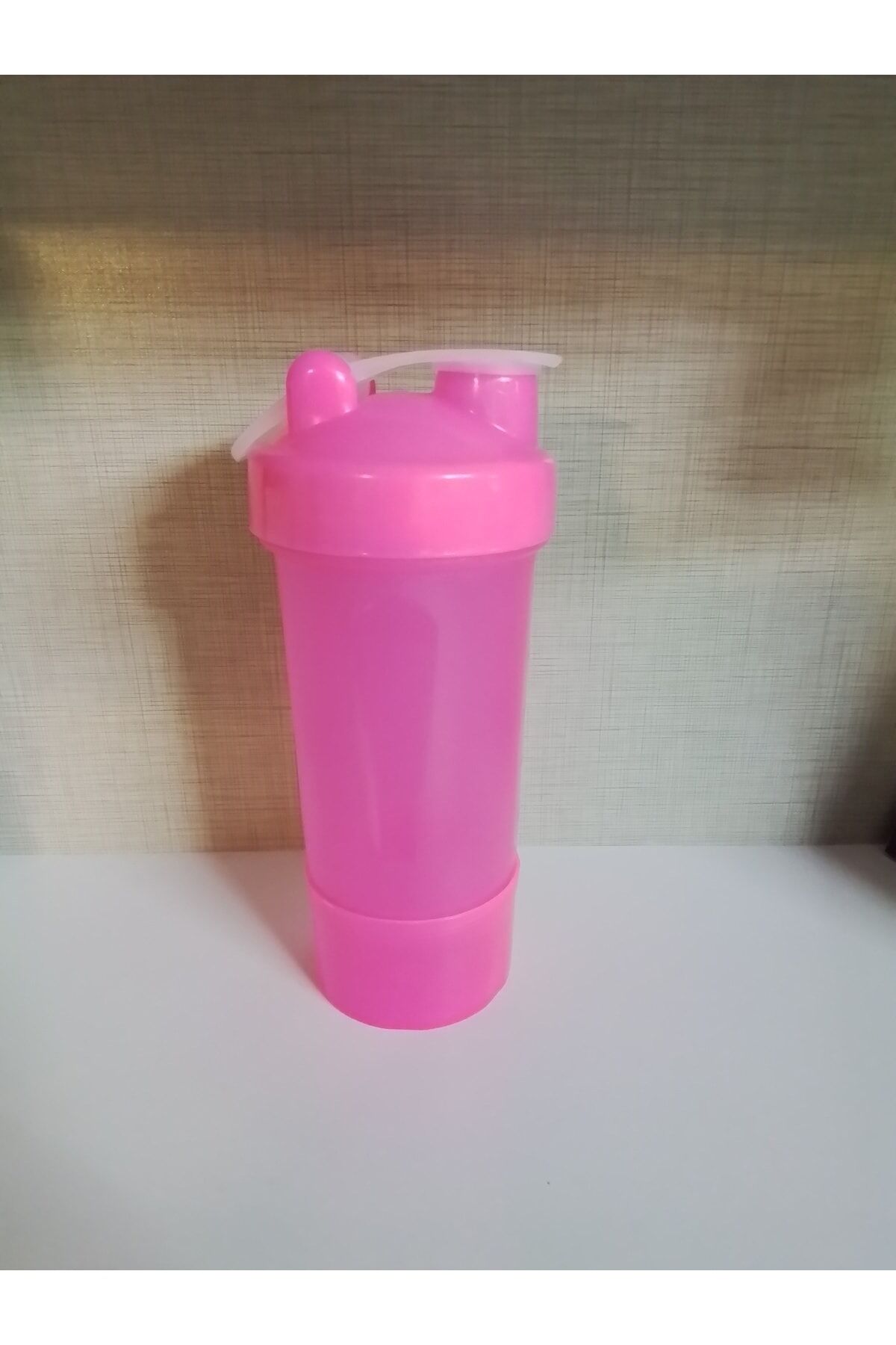 Shaker Toz saklama haneli 600 ml Pembe