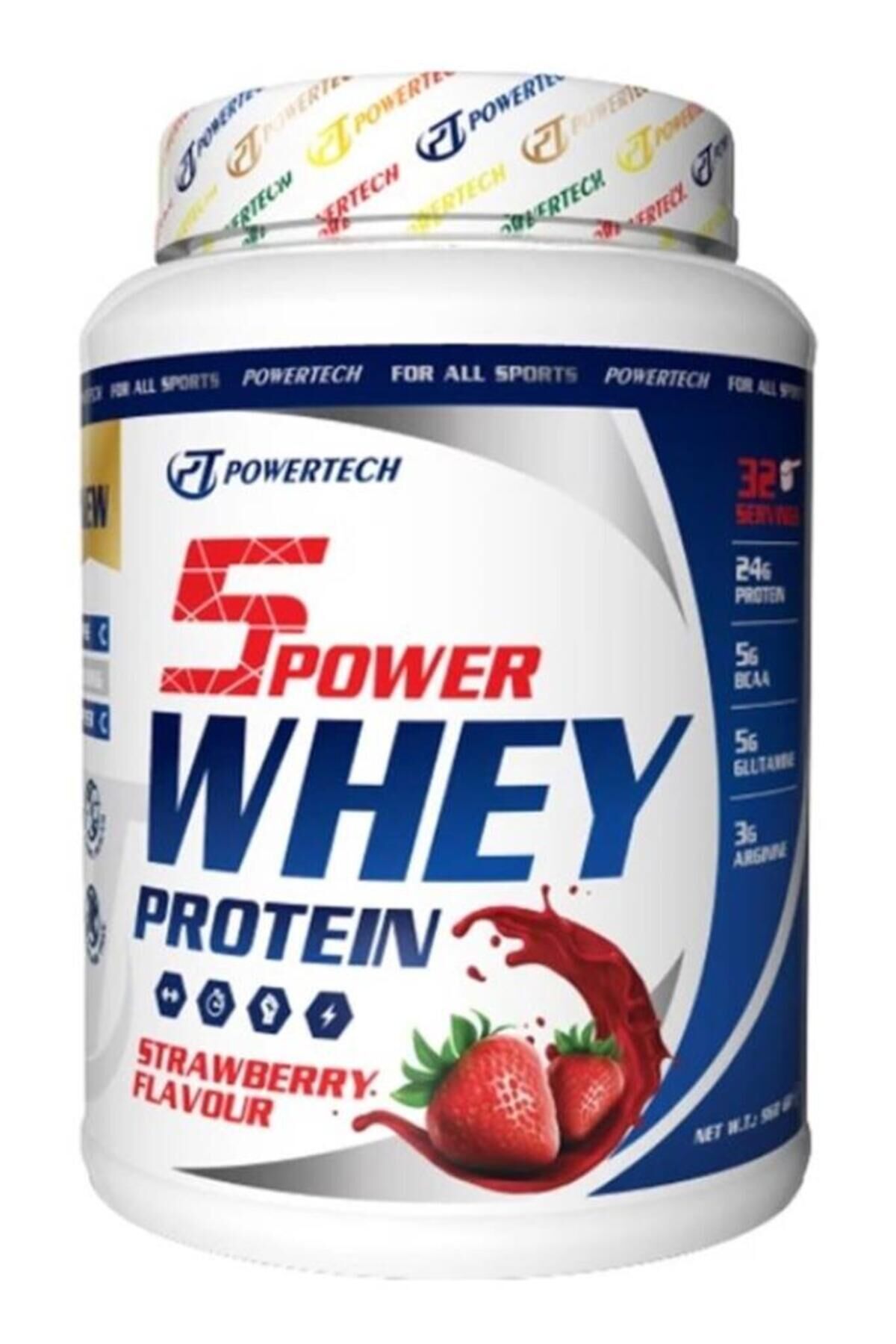 5power Whey Protein 960 gr Protein Tozu-çilek