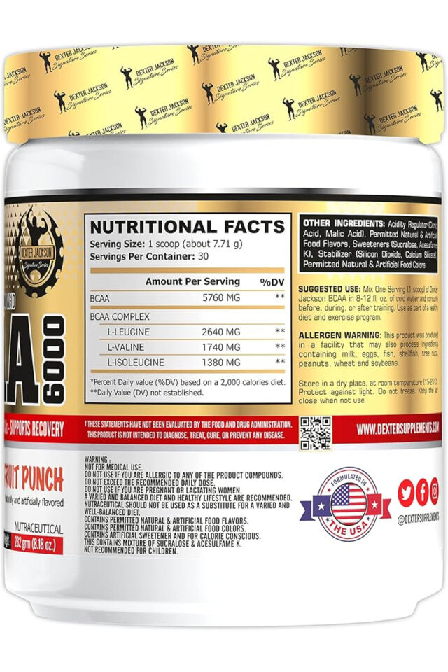 BCAA 6000 232 Gram - 30 Servis