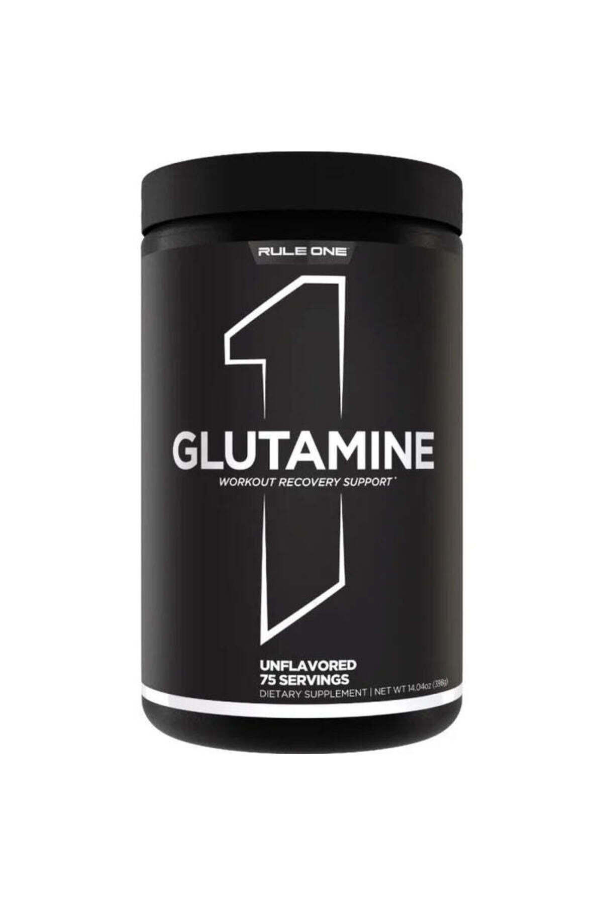 Rule1 R1 %100 micronized Glutamine 75 Serv Unflavored, 398g