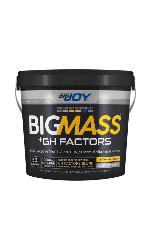 BIGMASS Gainer GH FACTORS Muz Aromalı 5000g