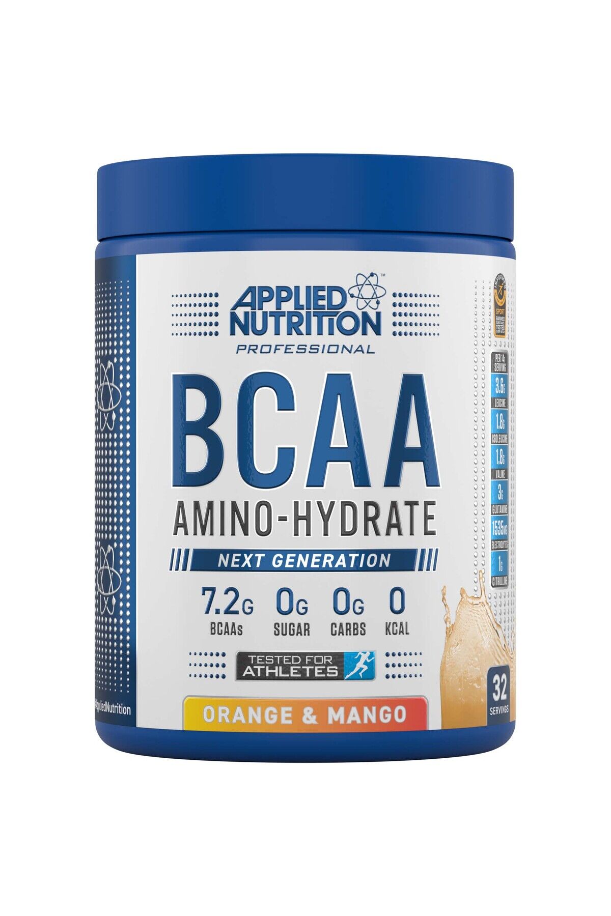 BCAA Amino Hidrat, Portakal Mango, 32 Porsiyon