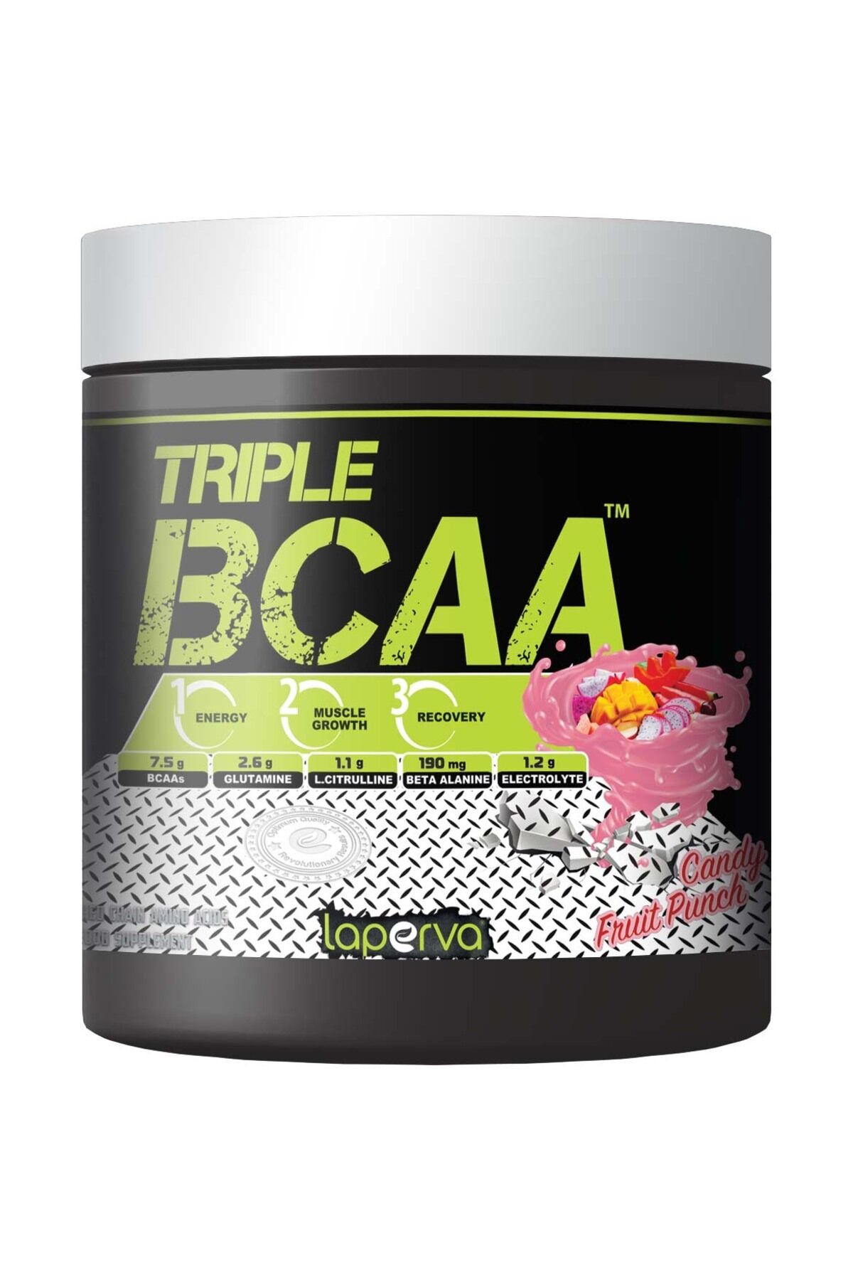 Üçlü BCAA, Şekerli Meyve Yumruğu, 30