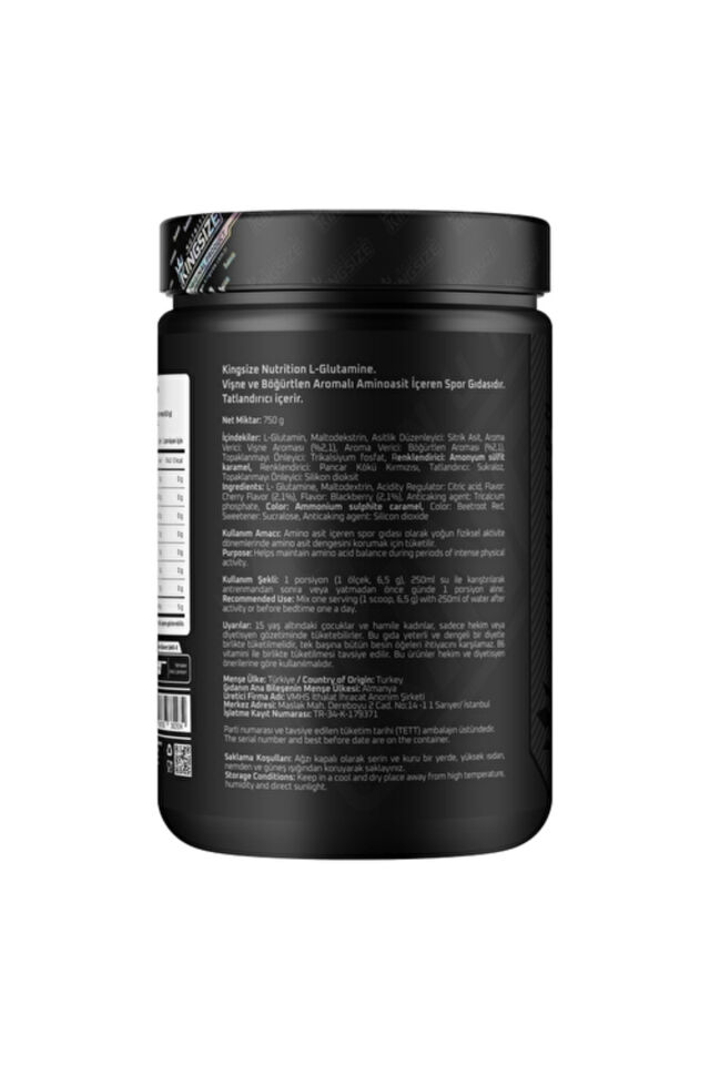Glutamine Powder 750 Gr - KIRMIZI MEYVELER