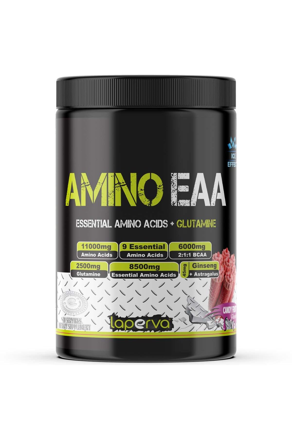 Amino EAA + Glutamin, Şeker Meyvesi, 390 Gm