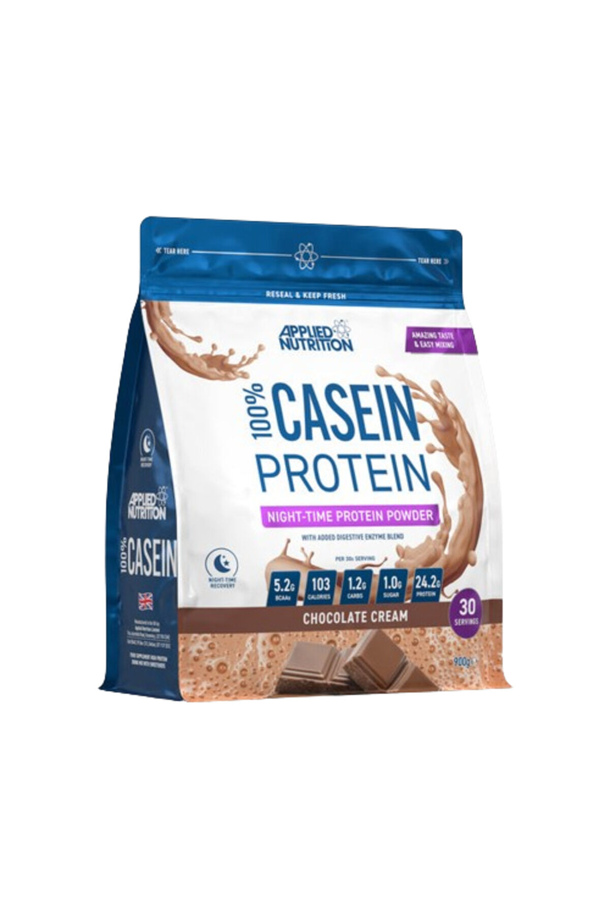 Micellar Kazein Gece Proteini, Çikolatalı Krem, 900 Gr