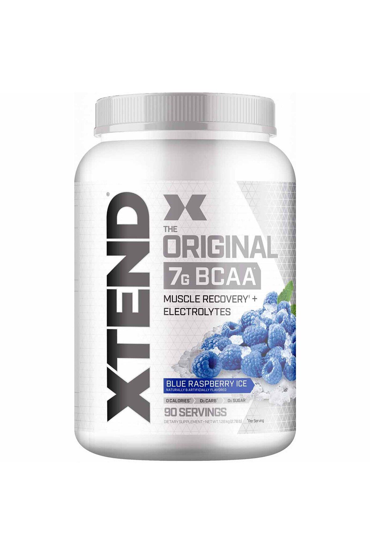Orijinal BCAA, Mavi Ahududu Buz, 90