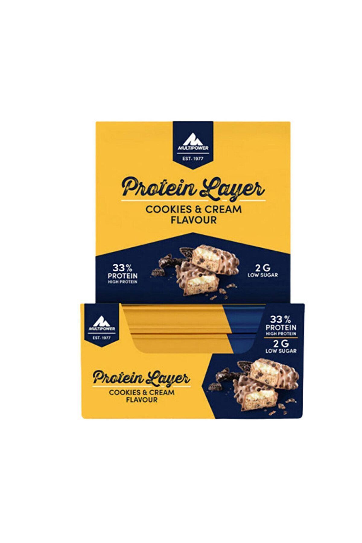 Protein Layer 50 Gr 18 Adet Yer Fıstığı Karamel Aromalı