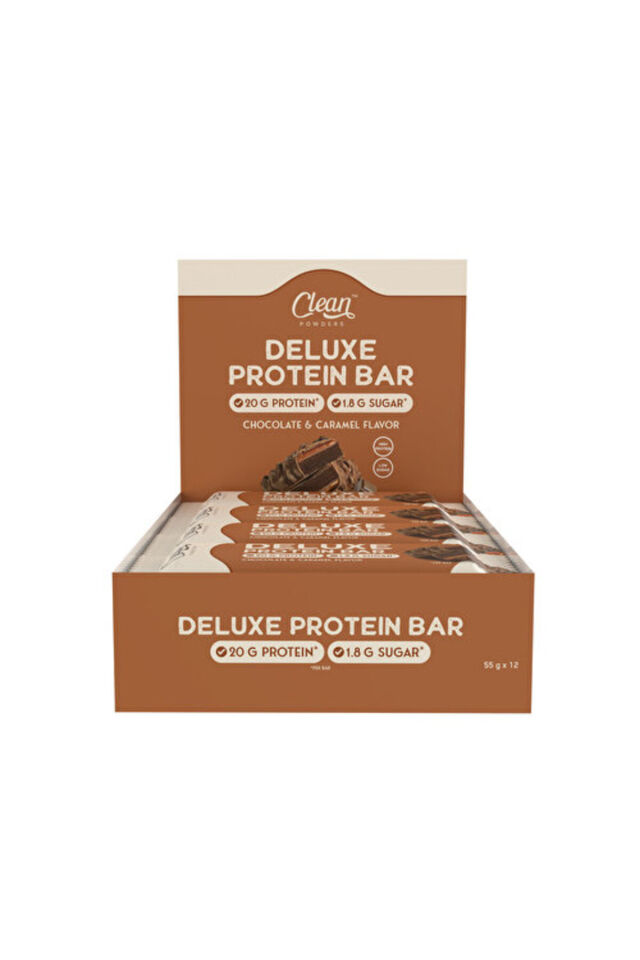 Deluxe Protein Bar %36 Protein 55 Gr 12 Adet - ÇİKOLATA-KARAMEL