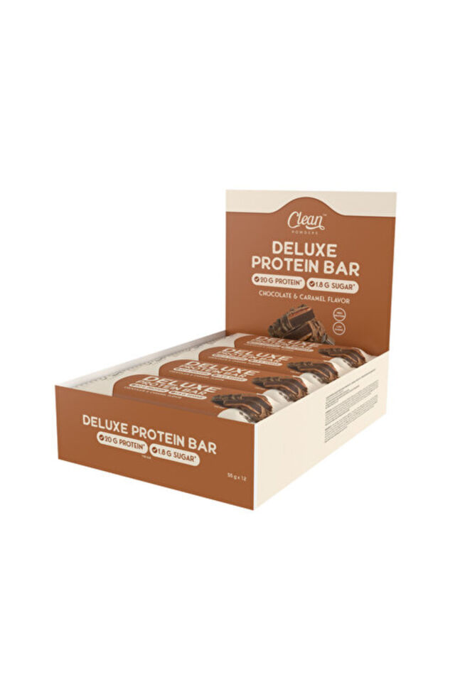 Deluxe Protein Bar %36 Protein 55 Gr 12 Adet - ÇİKOLATA-KARAMEL