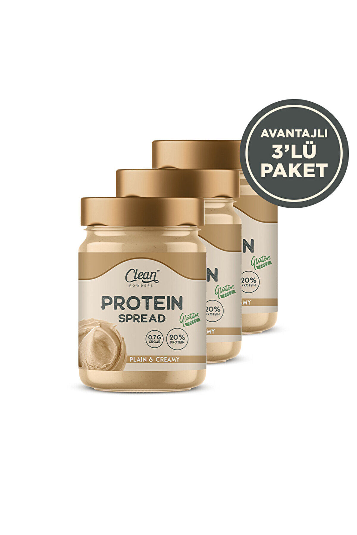 Proteinli Fındık Kreması 350 Gr 3 Adet
