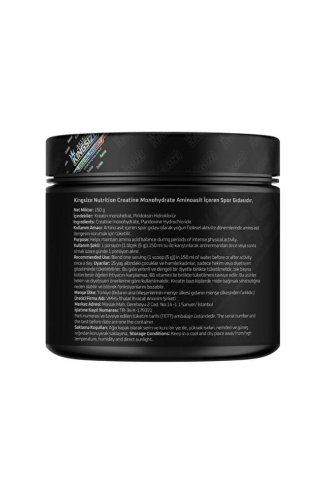 Creatine Powder 150 Gr Aromasız