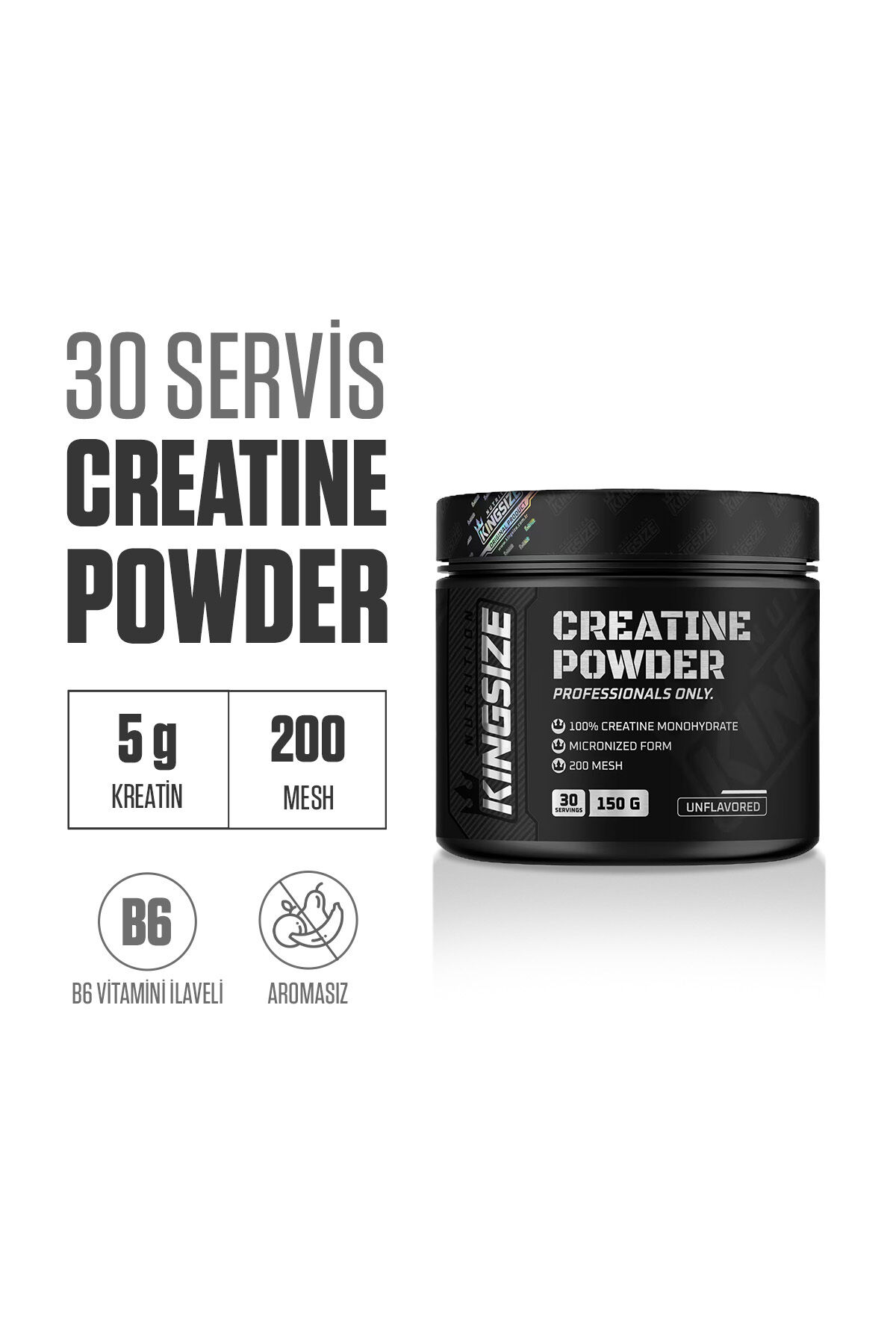 Creatine Powder 150 Gr Aromasız