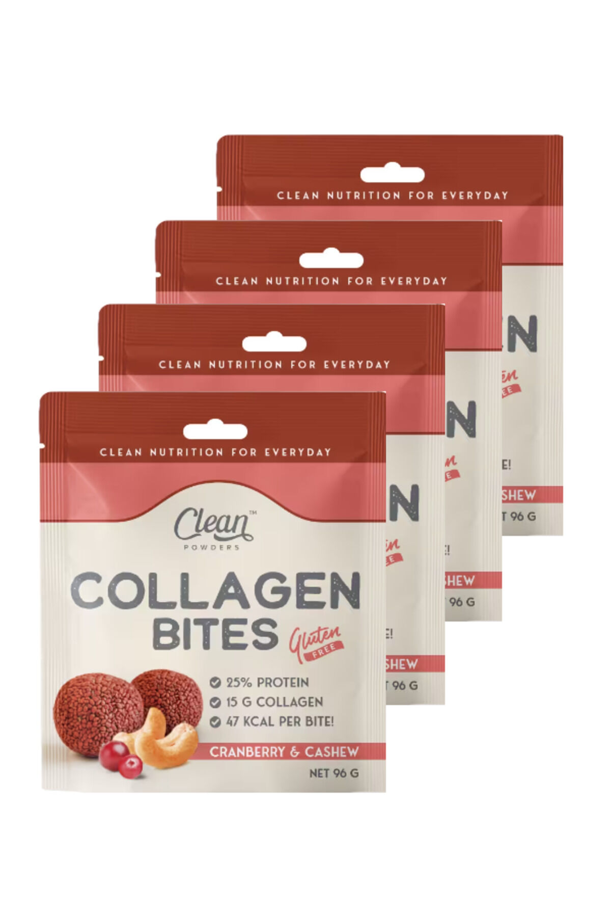 Collagen Bites 96 Gr Turna Yemişi Kaju Sağlıklı Atıştırmalık Lezzet Topları 4 Adet