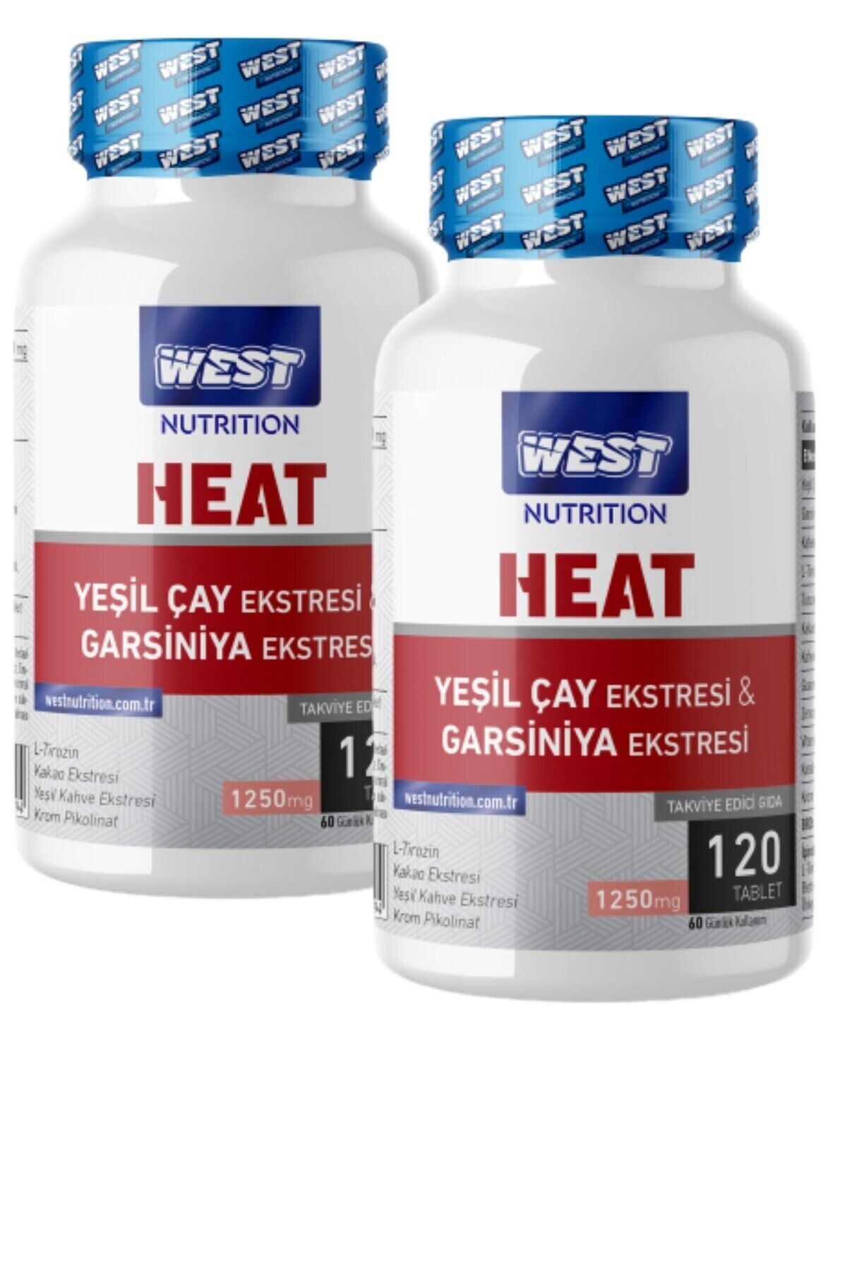 Heat Yeşil Çay Garcinia Zencefil Ekstresi 2 X 120 Tablet