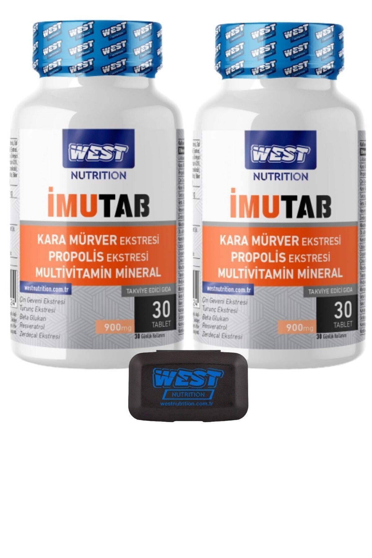 Imutab Kara Mürver (sambucus)-propolis Ekstresi Ve Multivitamin Mineral 2 X 30 Tablet