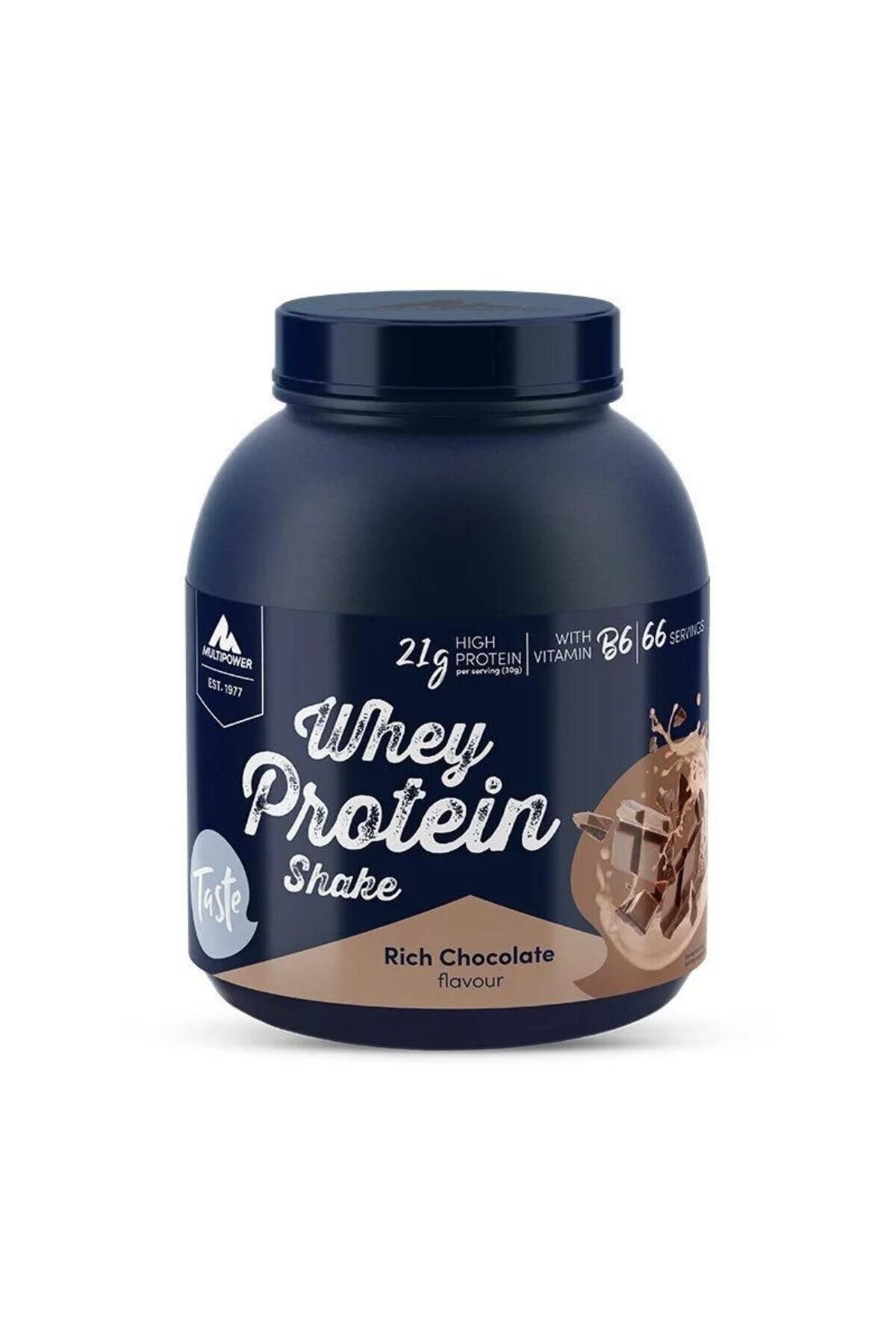 Whey Protein Tozu 2000 gr Double Çikolata Aromalı