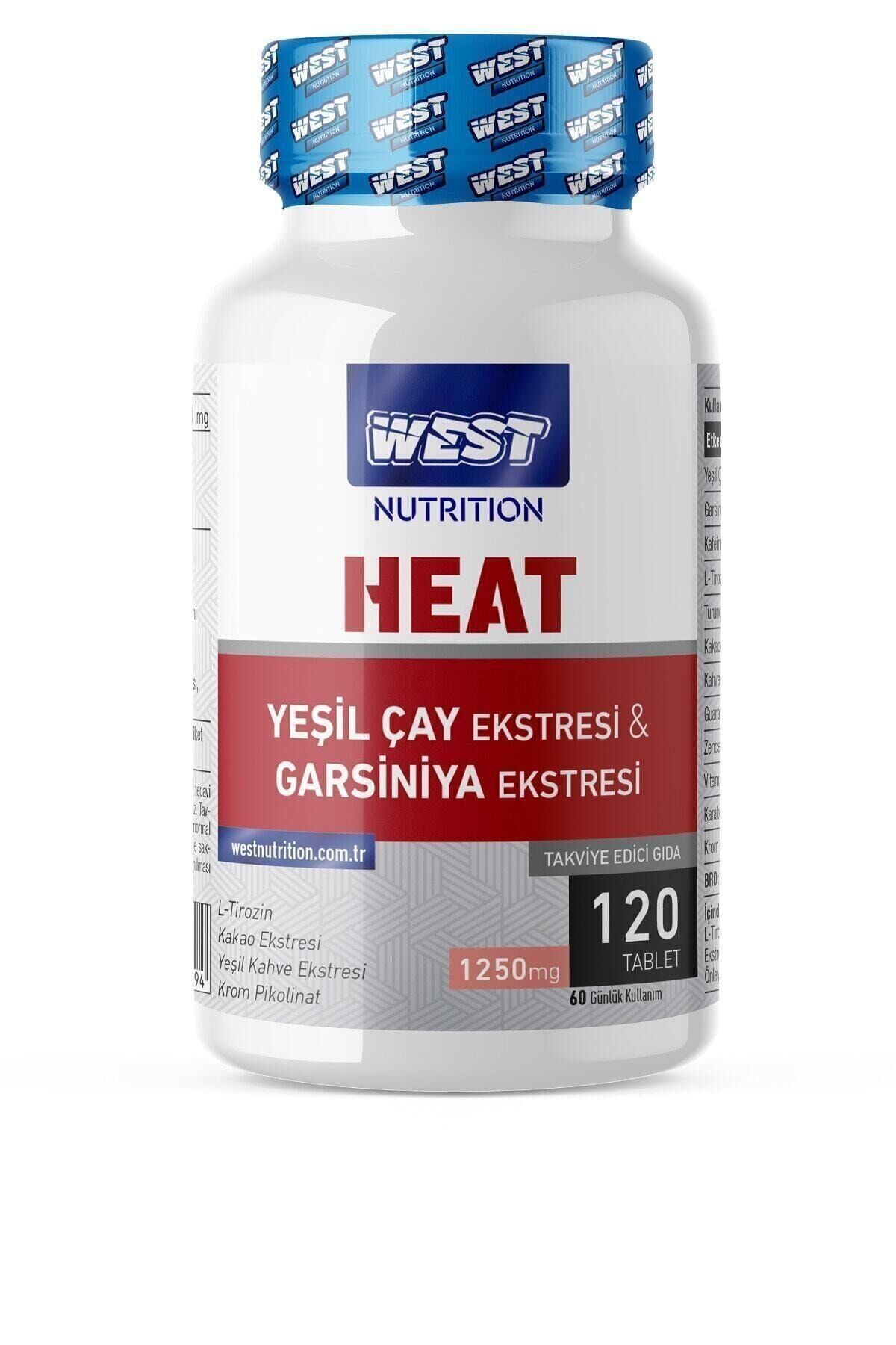 Heat Garcinia Green Tea Citrus Ekstresi Green Coffee Kafein 120 Tablet