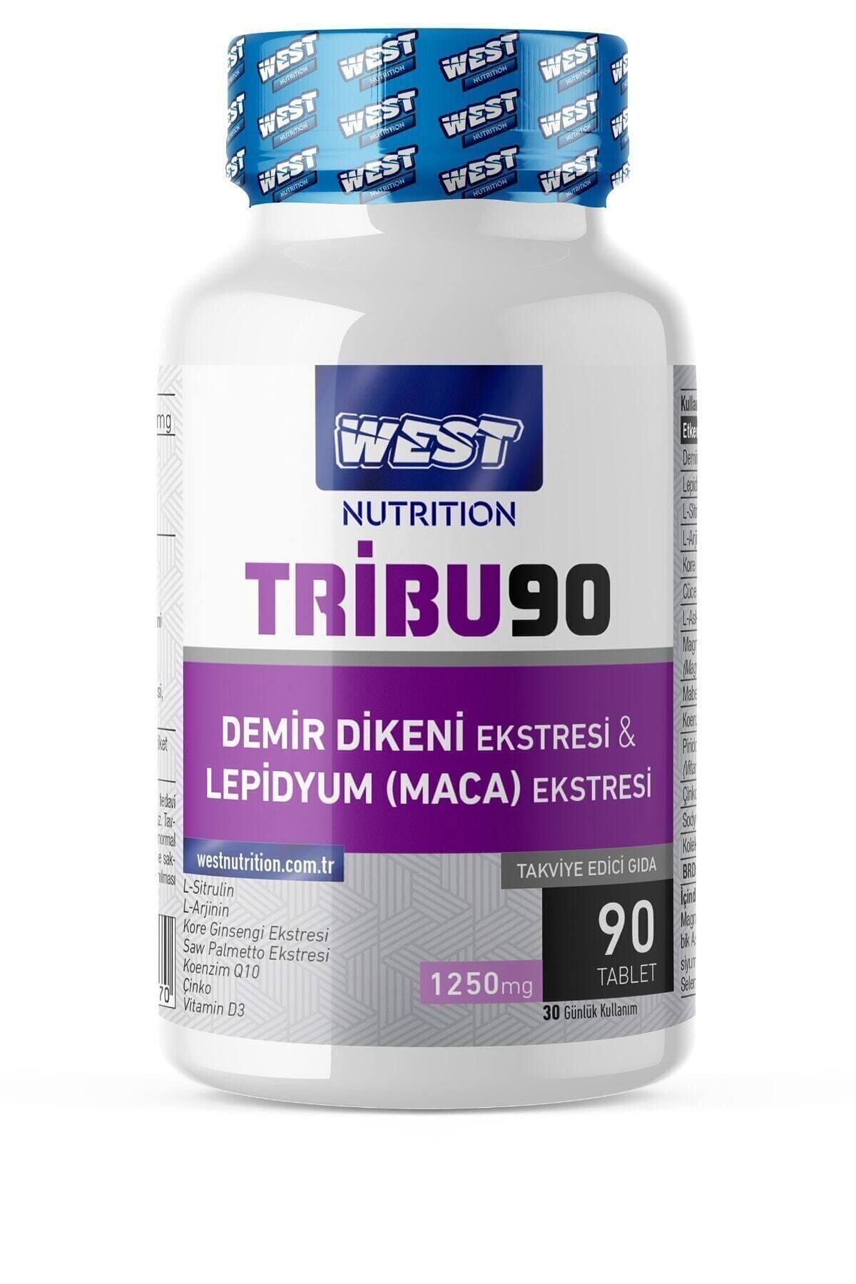 Tribu90 Tribulus Demir Dikeni Lepidyum - Maca - Panax Ginseng Ekstresi Ve Sitrülin 90 Tablet 1250 Mg