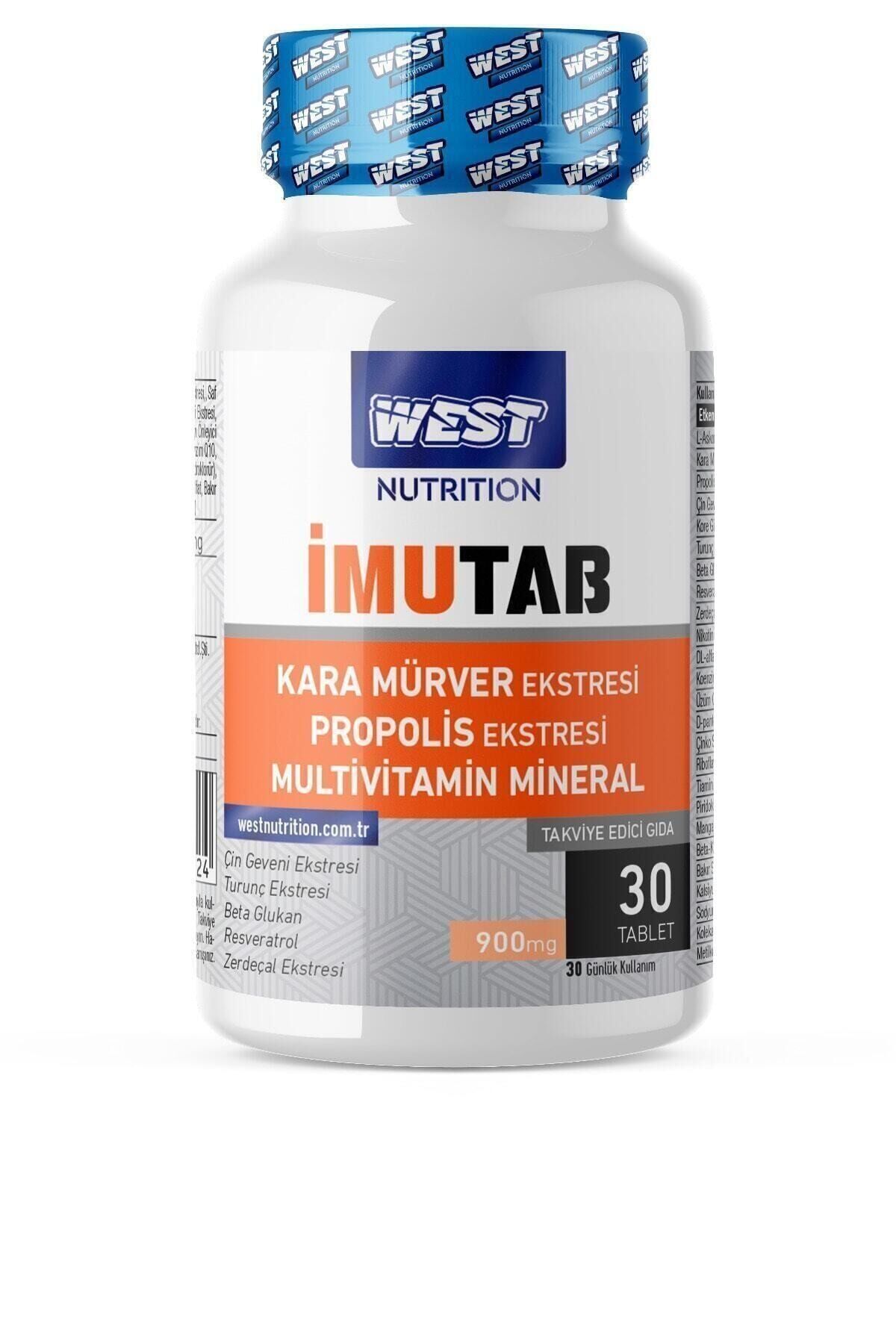 West Imutab Multivitamin Mineral Propolis Sambucus 30 Tablet 30 Günlük