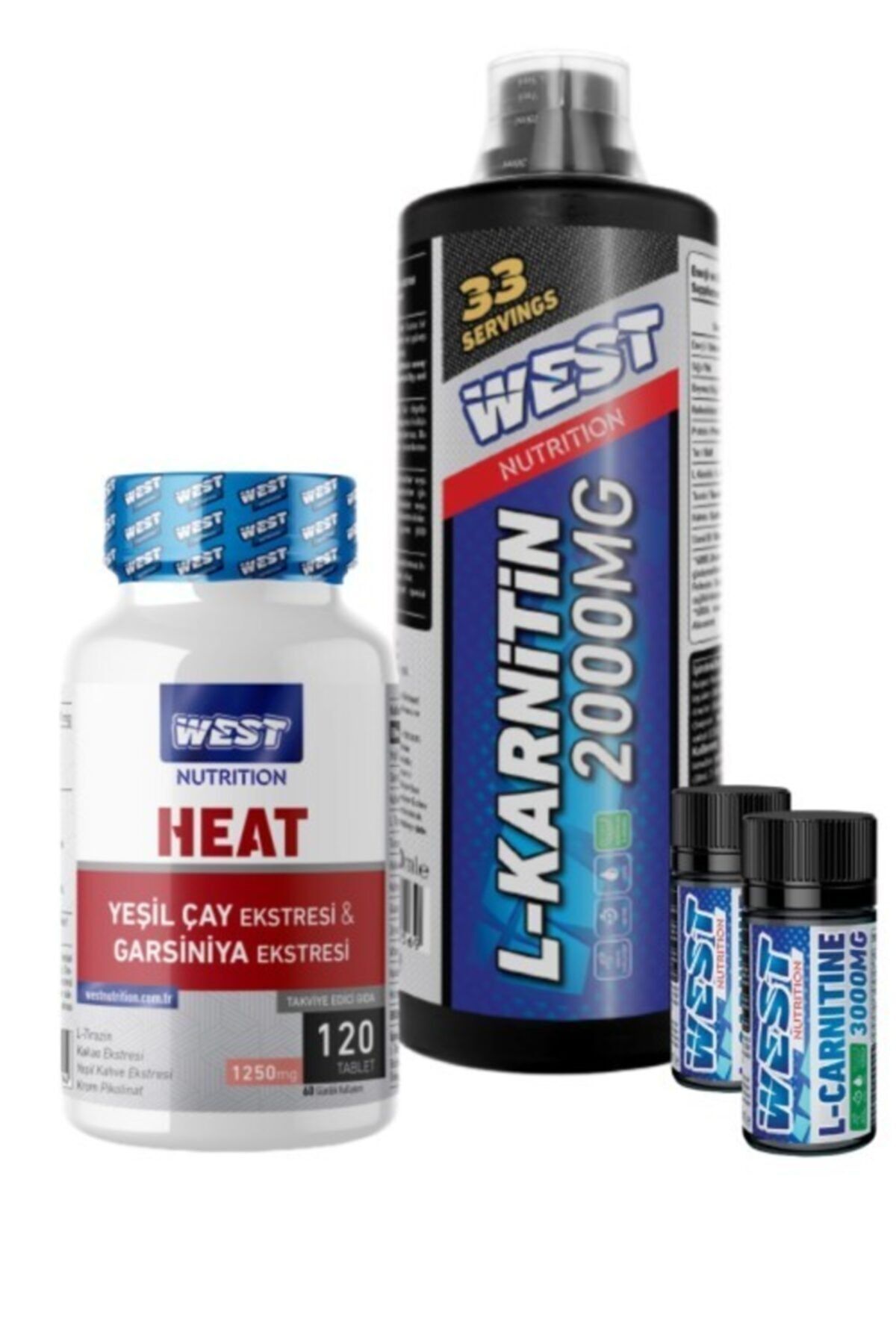 L-karnitin 2000 mg 1000 ml  Heat Yeşil Çay Garcinia Ve Zencefil Ekstresi