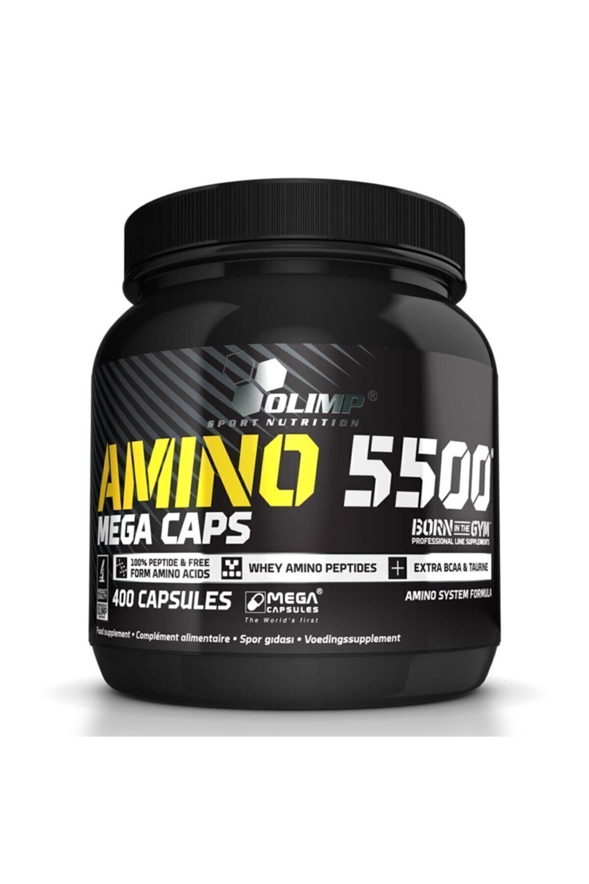 Amino 5500 Mega Caps 400 KApsül - Amino Asit Takviyesi