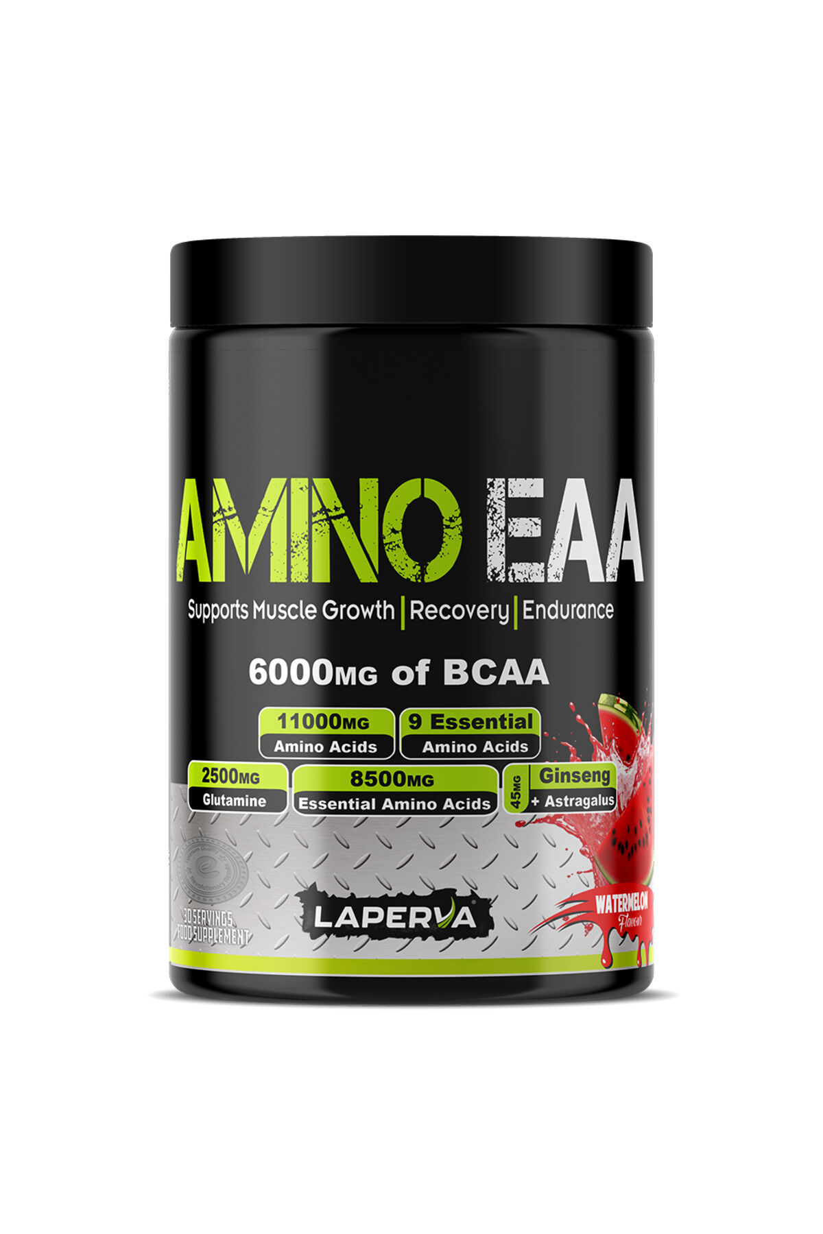 Amino EAA + Glutamin, Karpuz, 390 Gm, 11000 mg Amino Asitler