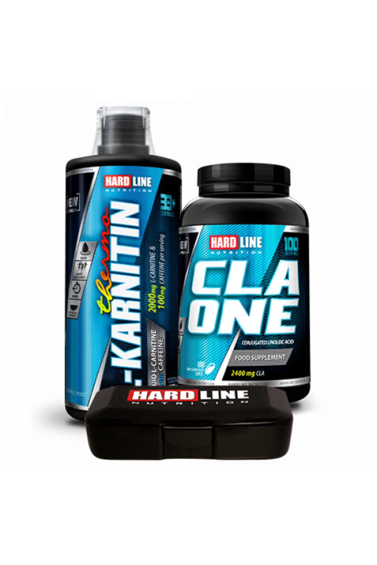 Thermo L-karnitin Sıvı 2000 Mg 1000 ml Cla One Pillbox Yeşil Elma Aromalı