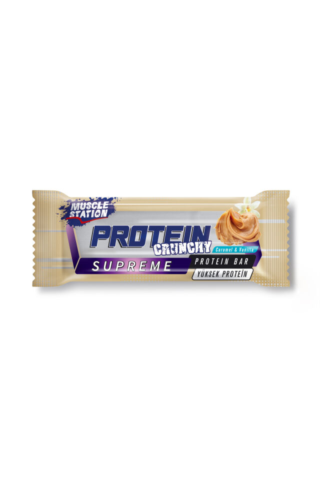 Musclestation Supreme Karamel-Vanilya Crunchy 24'lü Kutu