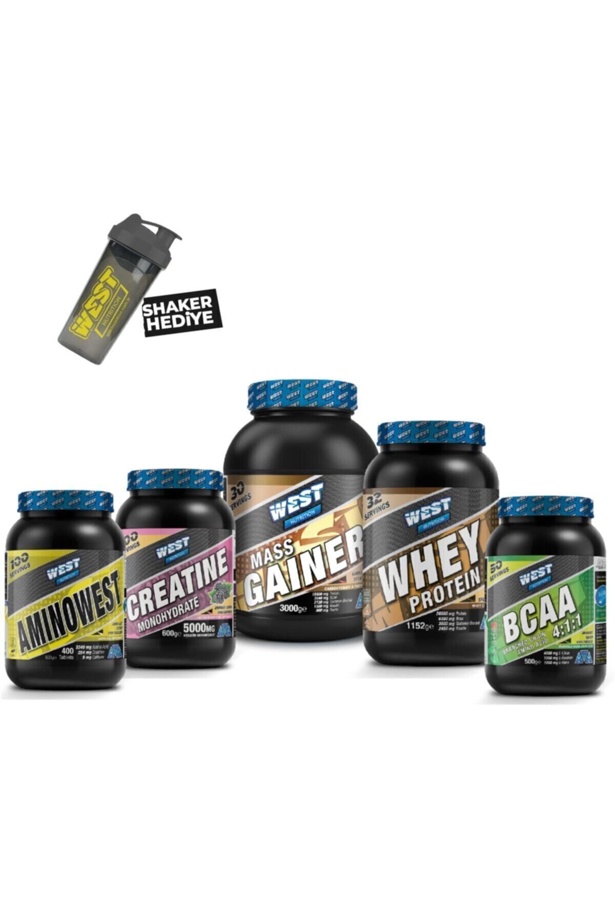 Mass Gainer Whey Protein Tozu Bcaa Kreatin Amino Tablet