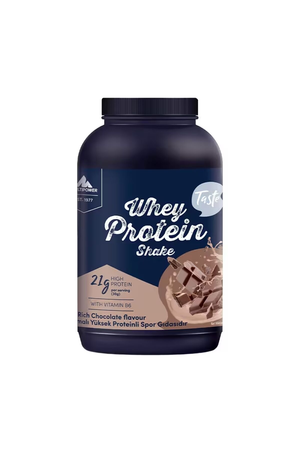 Whey 900 Gr Çikolata Aromalı Protein Tozu