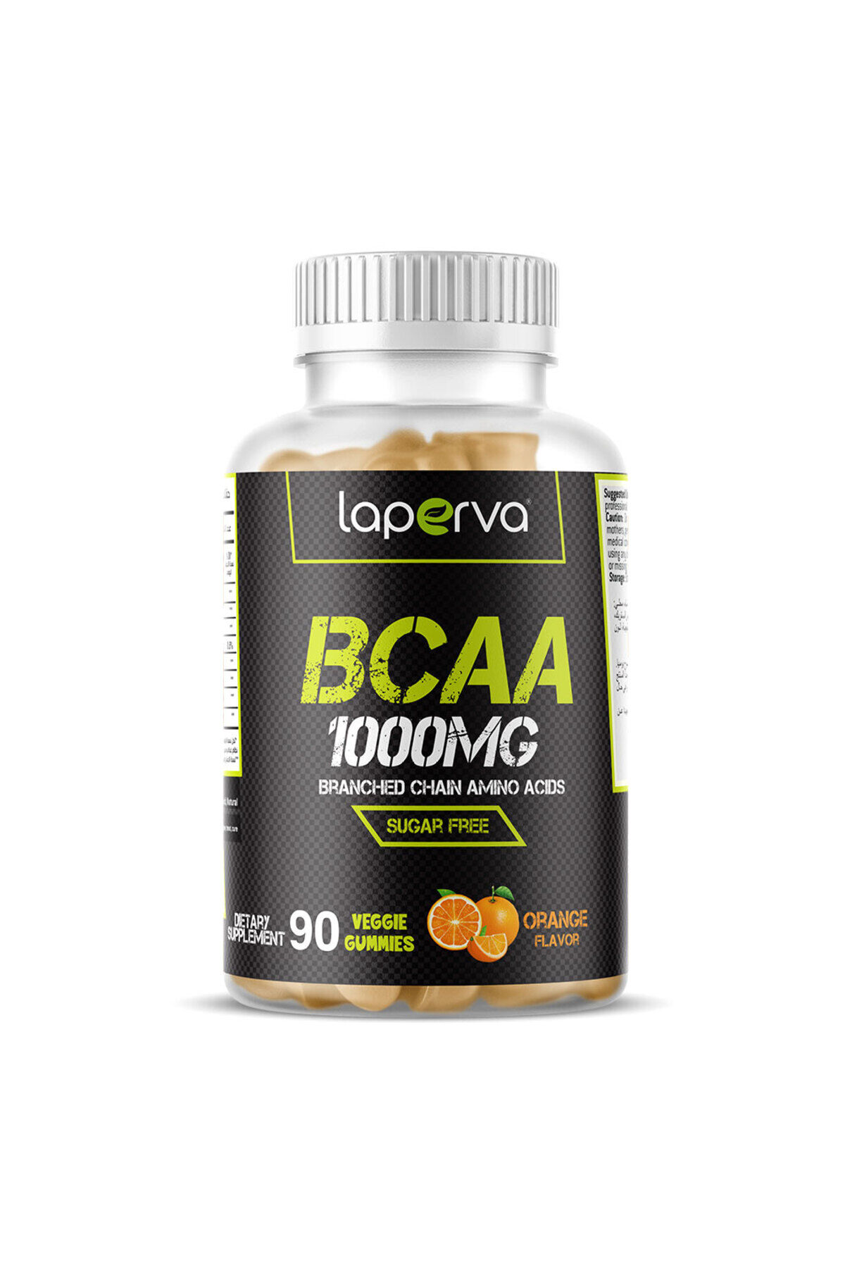 BCAA 1000 MG, Portakal, 90 Sebzeli Sakızlar
