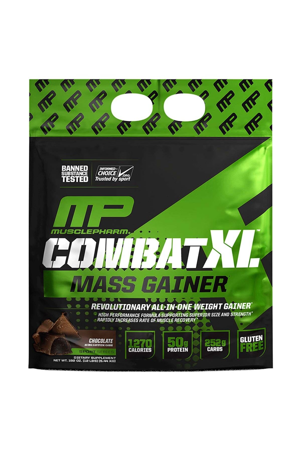 Musclepharm Combat Xl Mass Gainer, Çikolata, 12 LB