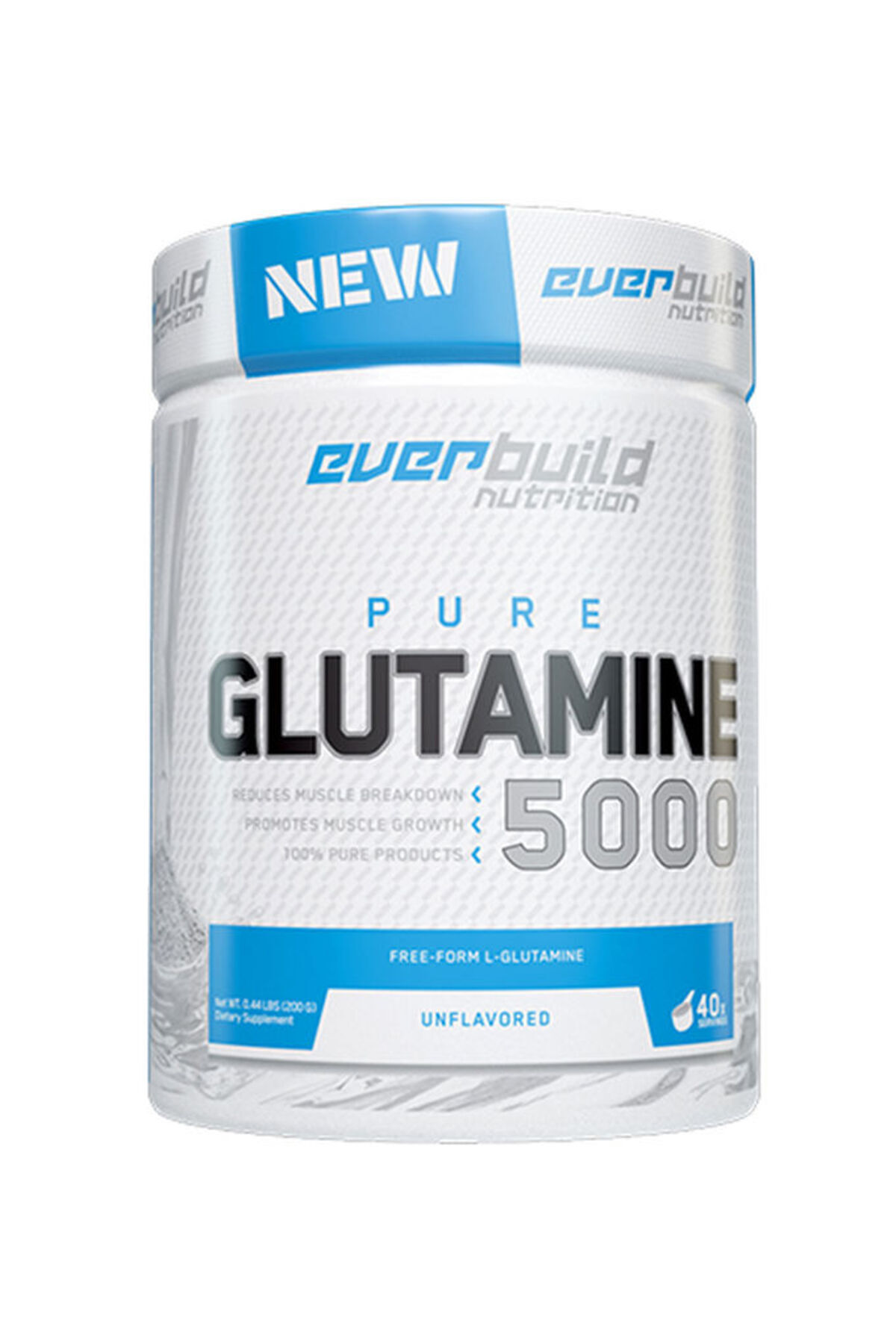 EVERBUILD Glutamine 200 GRAM - 40 SERVİS