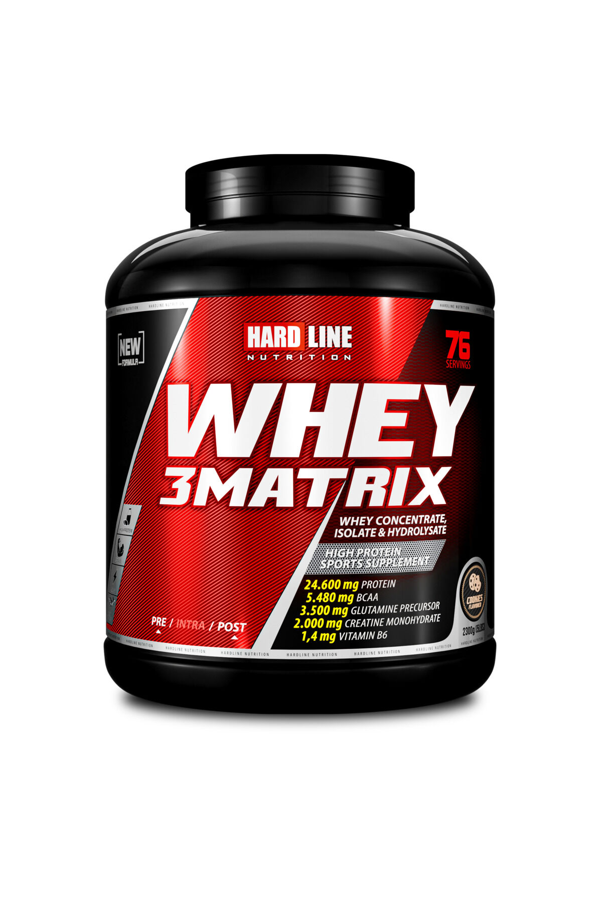 Whey3 Matrix Cookies Kurabiye Aromalı Protein Tozu 2300 gr ( Halal Certıfıed)