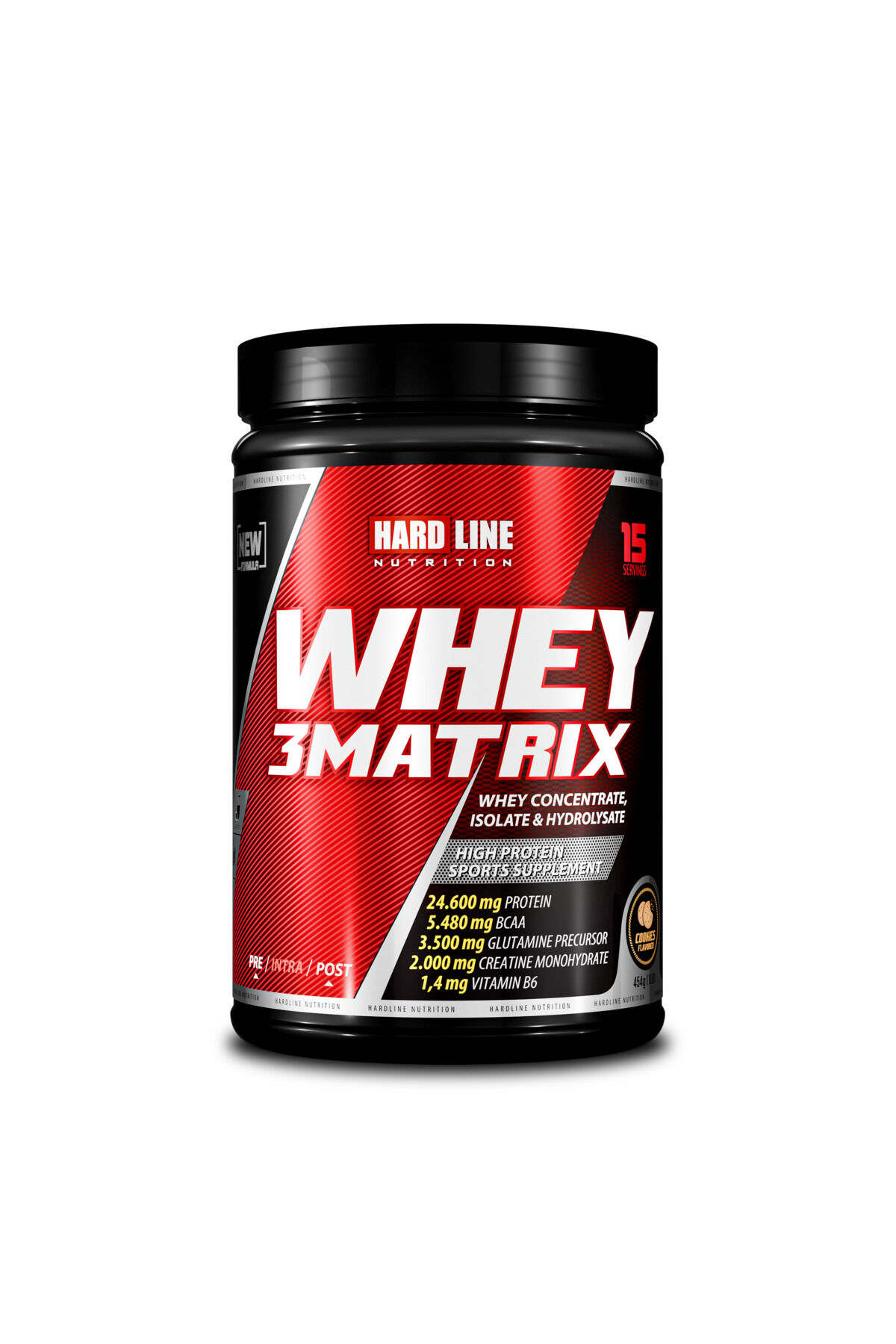 Whey3 Matrix 454 gr Cookies ( Kurabiye ) Aromalı (HALAL CERTIFIED)