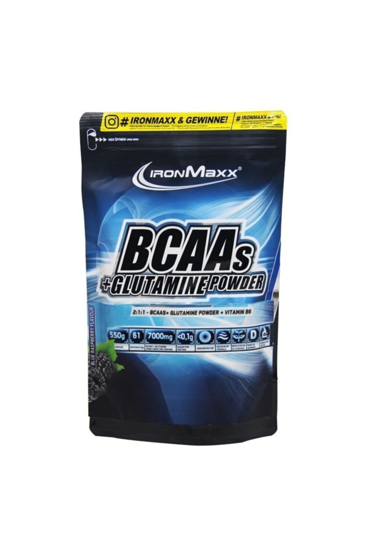 2:1:1 Bcaas+ Glutamine Powder 550 Gr