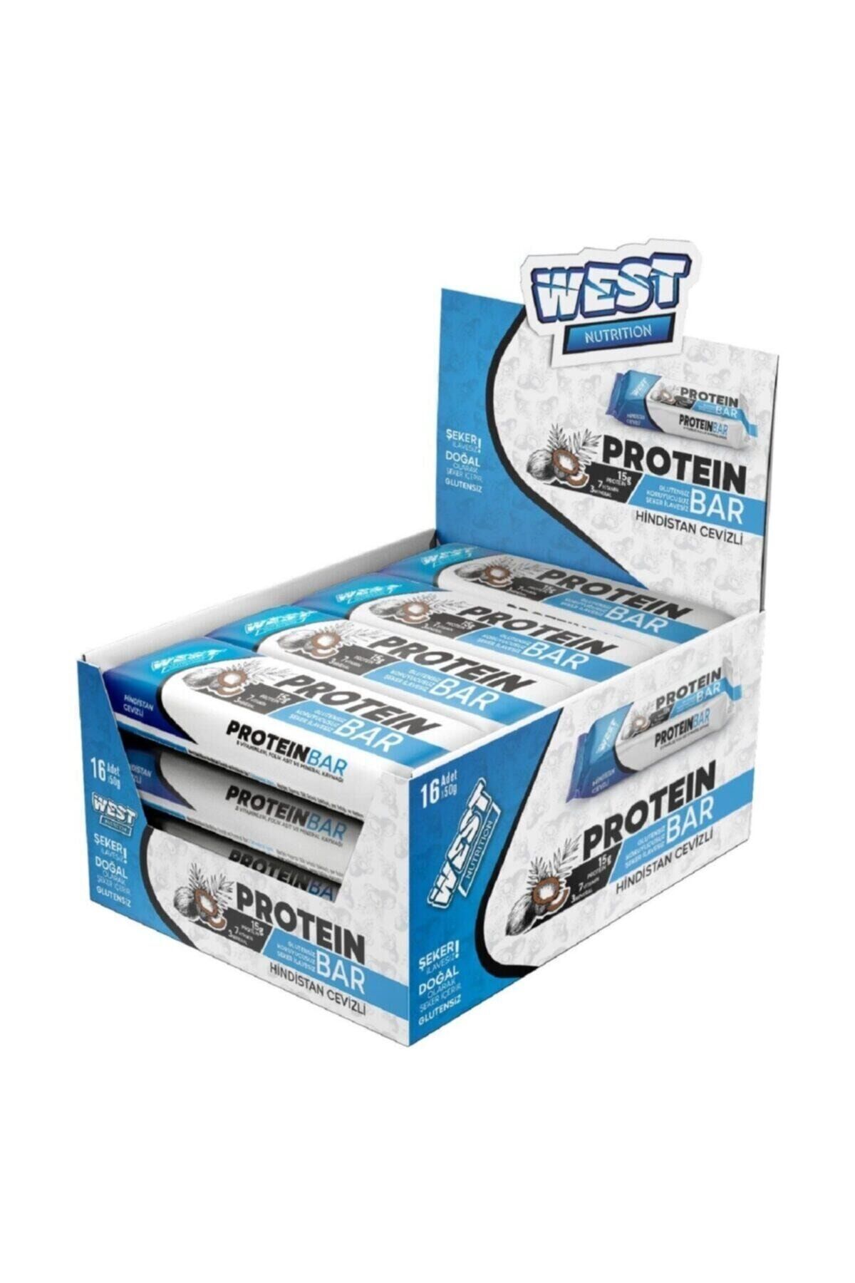 Hindistan Cevizli Protein Bar 16 Adet X 50 Gram