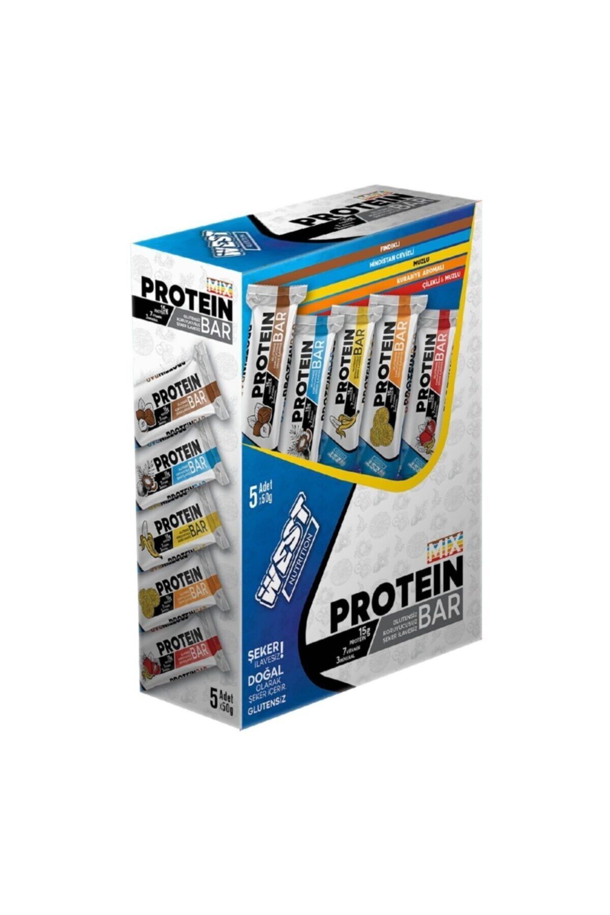 Karışık Protein Bar 5 Adet X 50 Gram